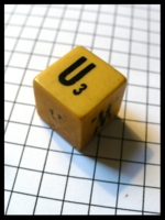 Dice : Dice - Game Dice - Old Scribbage Single Die